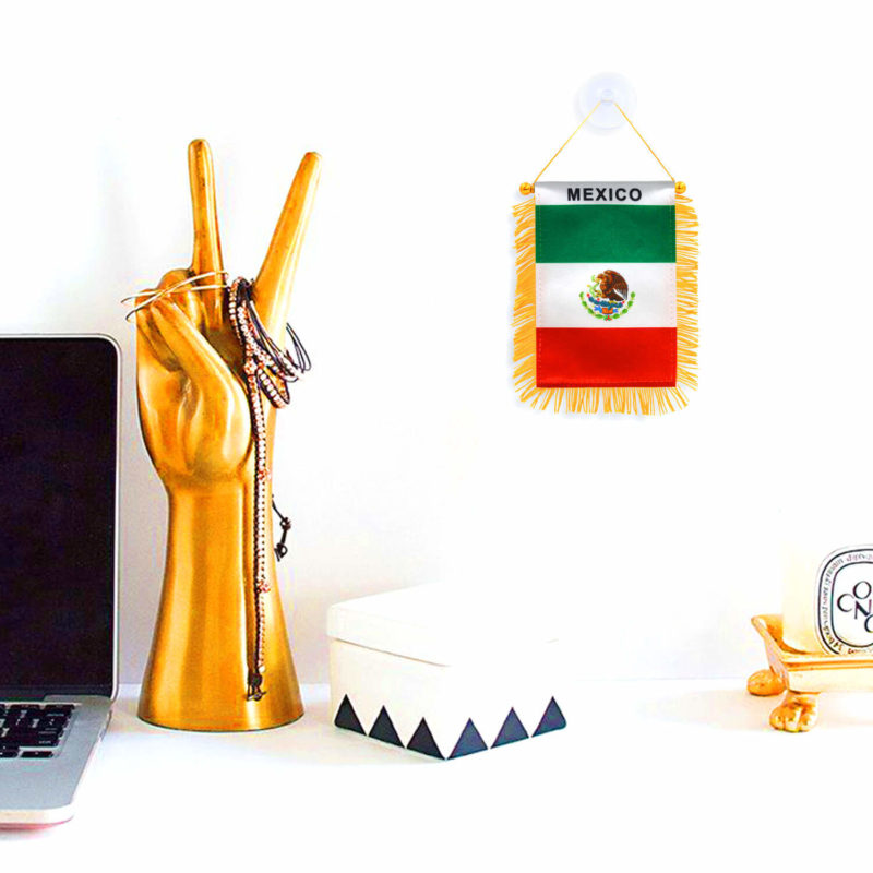Mexico Window Hanging Flag 4 X 6 Inch - Image 6