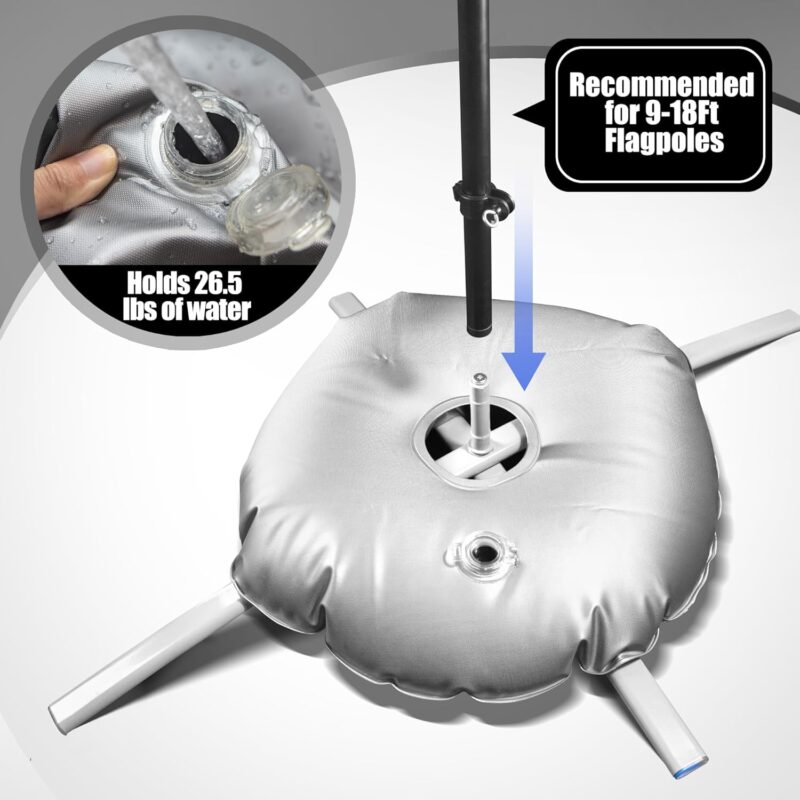 Foldable Ground Base with Water Bag