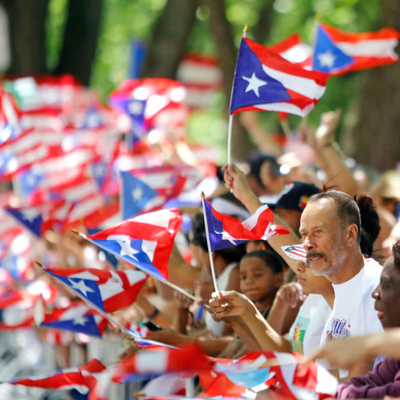 Puerto Rico Stick Flags 5x8 inch (Pack of 12) - Image 7