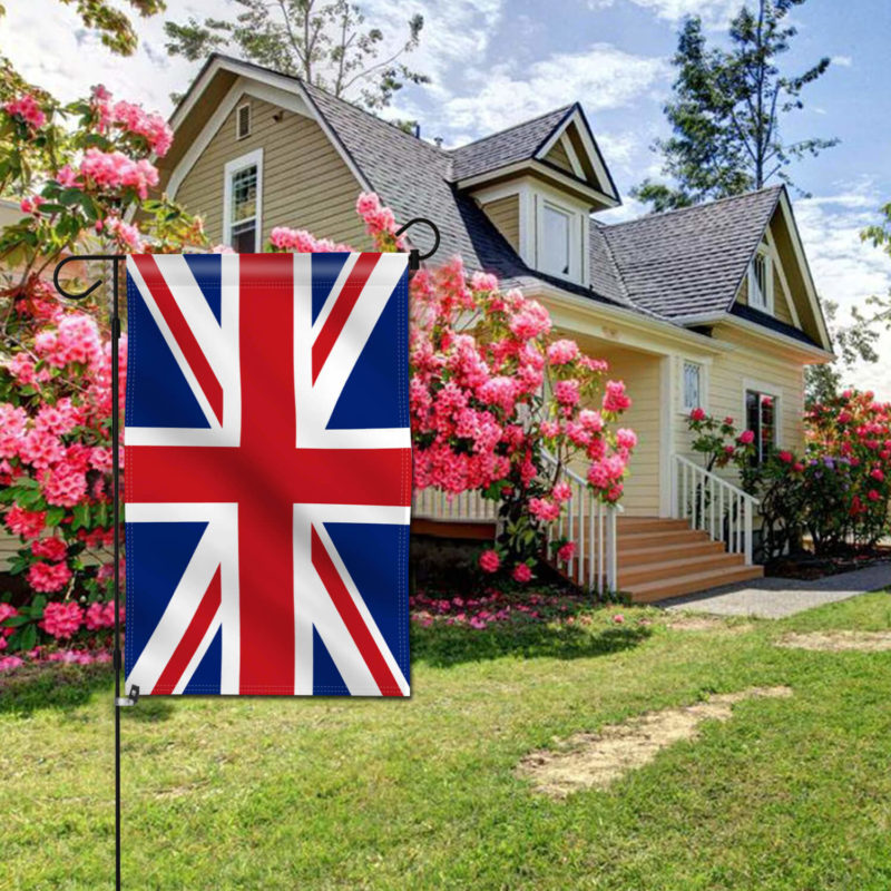 Union Jack British UK Decorative Garden Flags for Home Decor - 18 x 12.5 Inch - Image 3