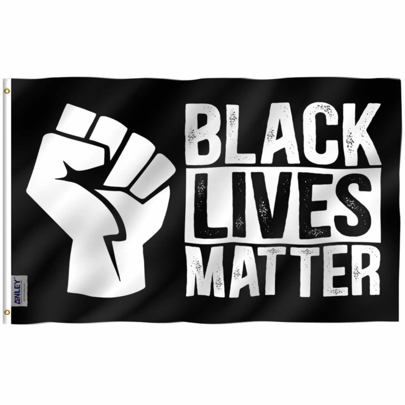 Fly Breeze 3x5 Foot Black Lives Matter Fist Flag