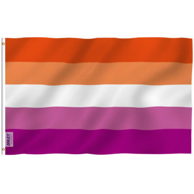 Fly Breeze 3x5 Foot Sunset Lesbian Pride Flag