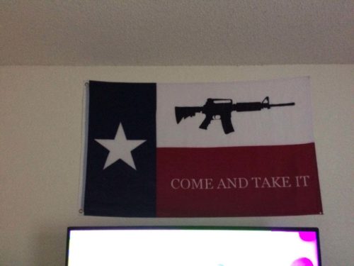 Fly Breeze 3x5 Foot Texas Gun Flag photo review