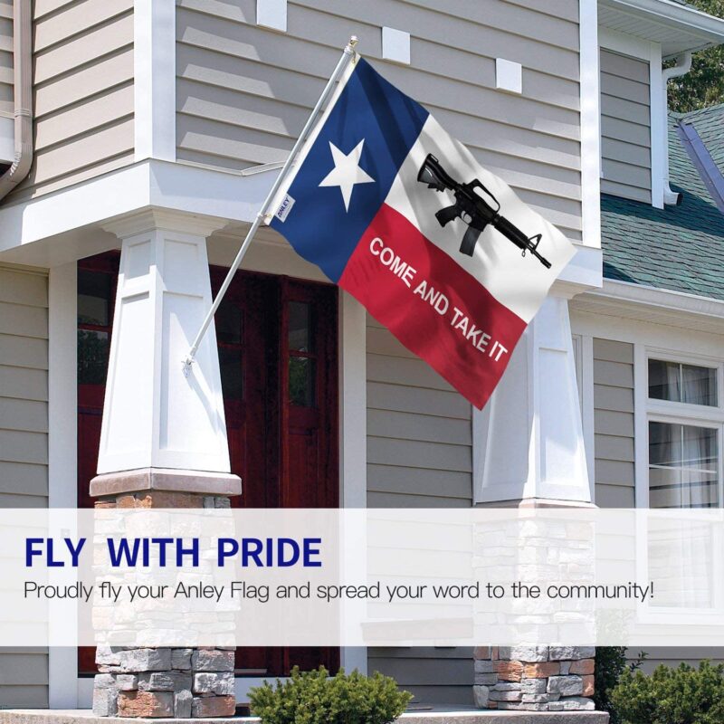 Fly Breeze 3x5 Foot Texas Gun Flag - Image 2