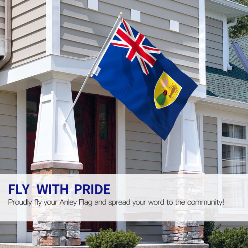 Fly Breeze 3x5 Foot Turks and Caicos Islands Flag - Image 2
