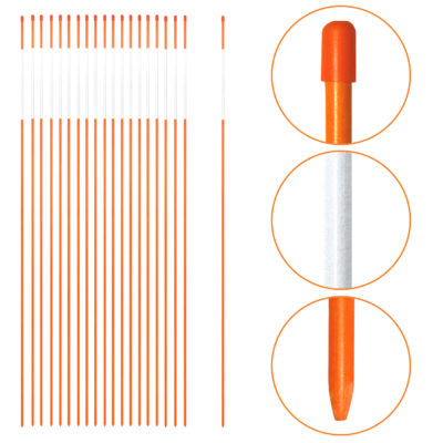20 Pack 48" Reflective Driveway Markers