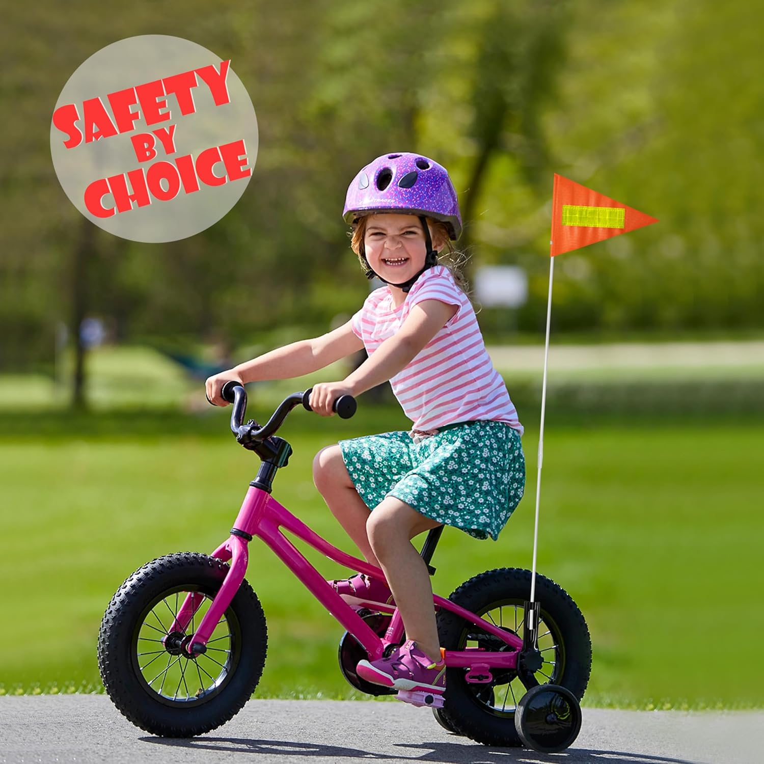 6Ft Bike Safety Flag