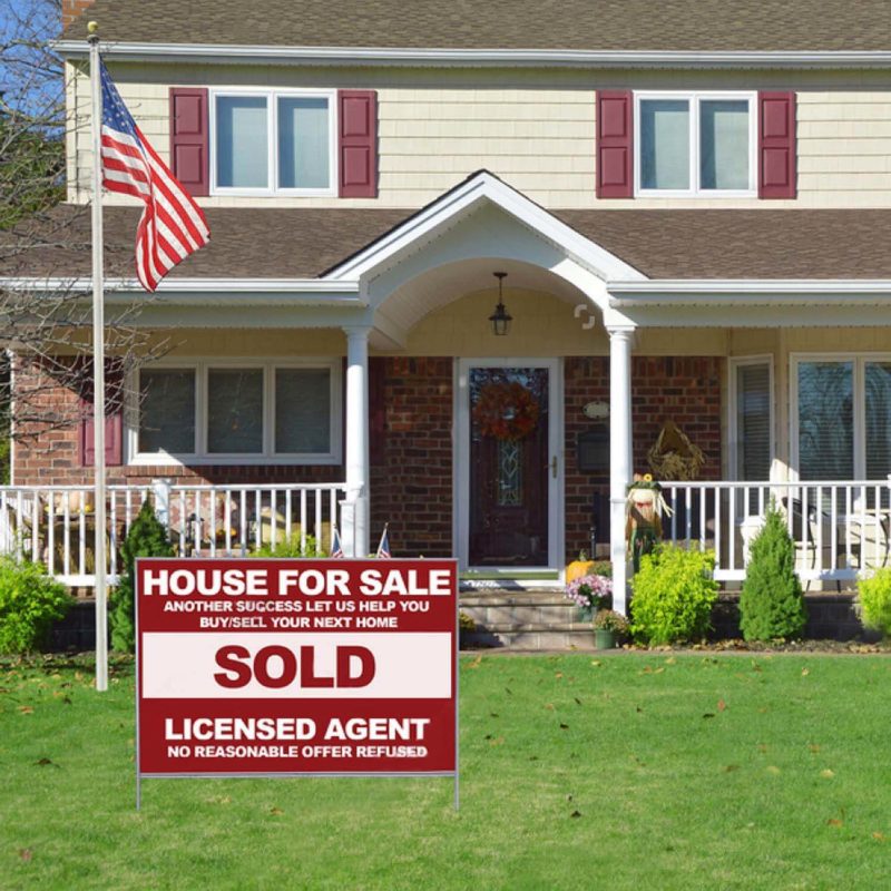 real estate yard & lawn signs