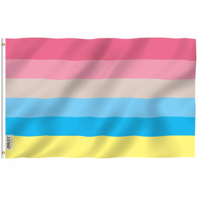 Fly Breeze 3x5 Foot Genderflux Pride Flag