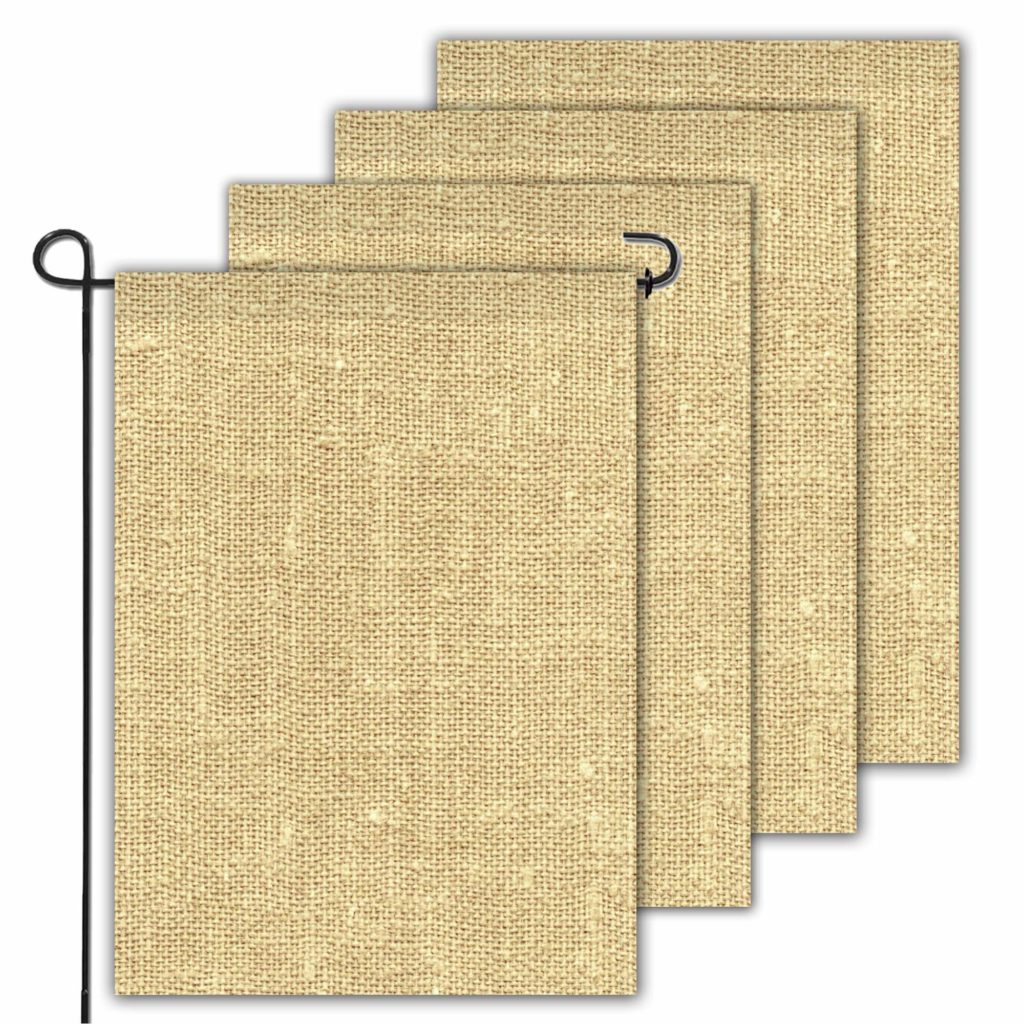 Blank Burlap Garden Flag - 18 x 12.5 Inch - Anley Flags