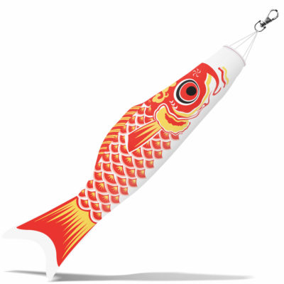 26 Inch Japan Koi Fish Flag Carp Windsock Streamer