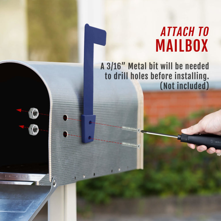 Universal Mailbox Flag Fasteners & Screw Kit Anley Flags