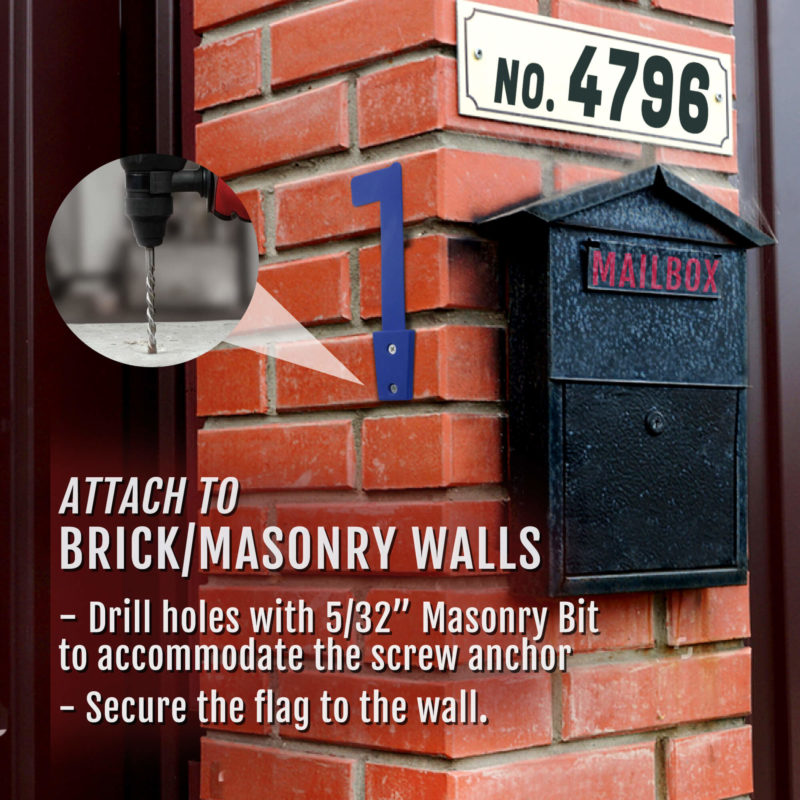 Universal Mailbox Flag - Fasteners & Screw Kit - Image 7