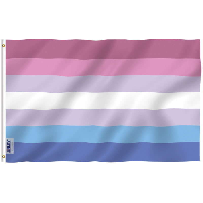 Fly Breeze 3x5 Foot Bigender Pride Flag