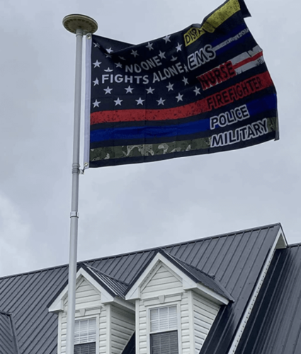Fly Breeze 3x5 Foot No One Fights Alone Flag photo review