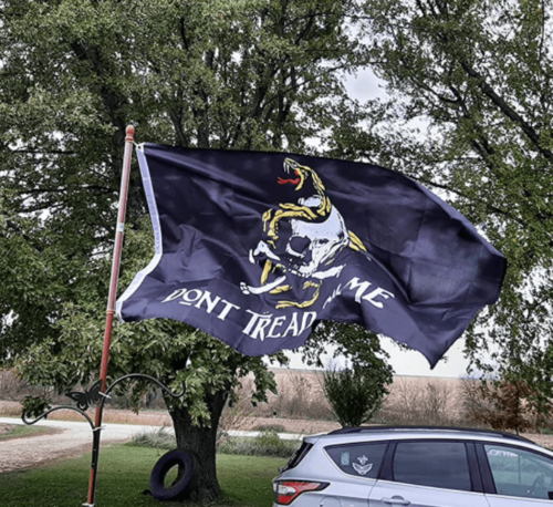 Fly Breeze 3x5 Foot Don't Tread On Me Pirate Flag photo review