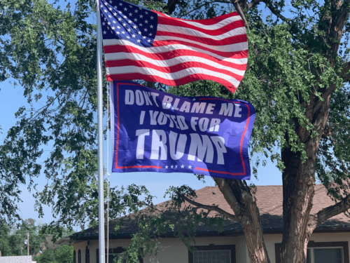 Fly Breeze 3x5 Foot Don't Blame Me I Voted for Trump Flag photo review
