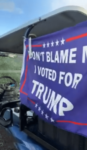 Fly Breeze 3x5 Foot Don't Blame Me I Voted for Trump Flag photo review