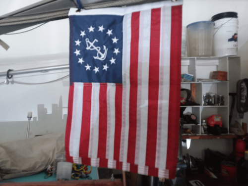 EverStrong 12"x18" United States Official Yacht Ensign Flag photo review