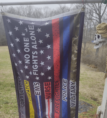 Fly Breeze 3x5 Foot No One Fights Alone Flag photo review
