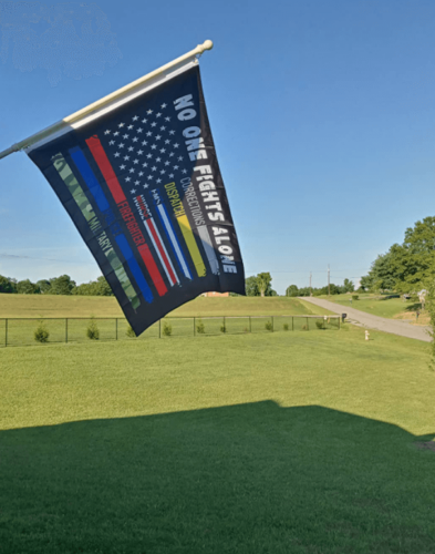 Fly Breeze 3x5 Foot No One Fights Alone Flag photo review