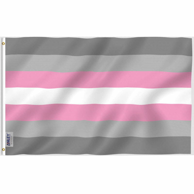 Fly Breeze 3x5 Foot Demigirl Pride Flag