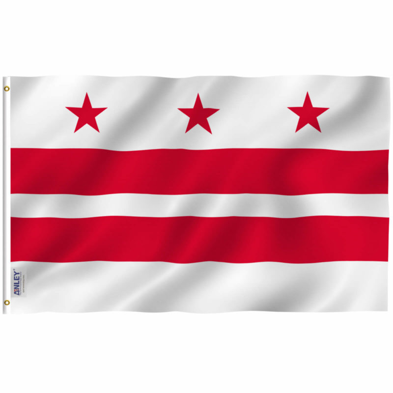 Fly Breeze 3x5 Foot Washington DC Flag