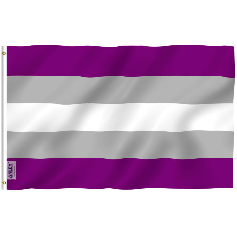 Fly Breeze 3x5 Foot Greysexual Pride Flag