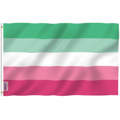 Fly Breeze 3x5 Foot Abrosexual Pride Flag