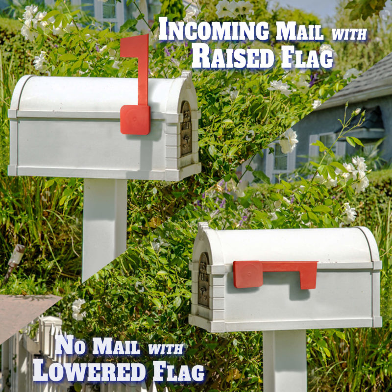 Universal Mailbox Flag - Adhesive Sticker Kit - Image 2