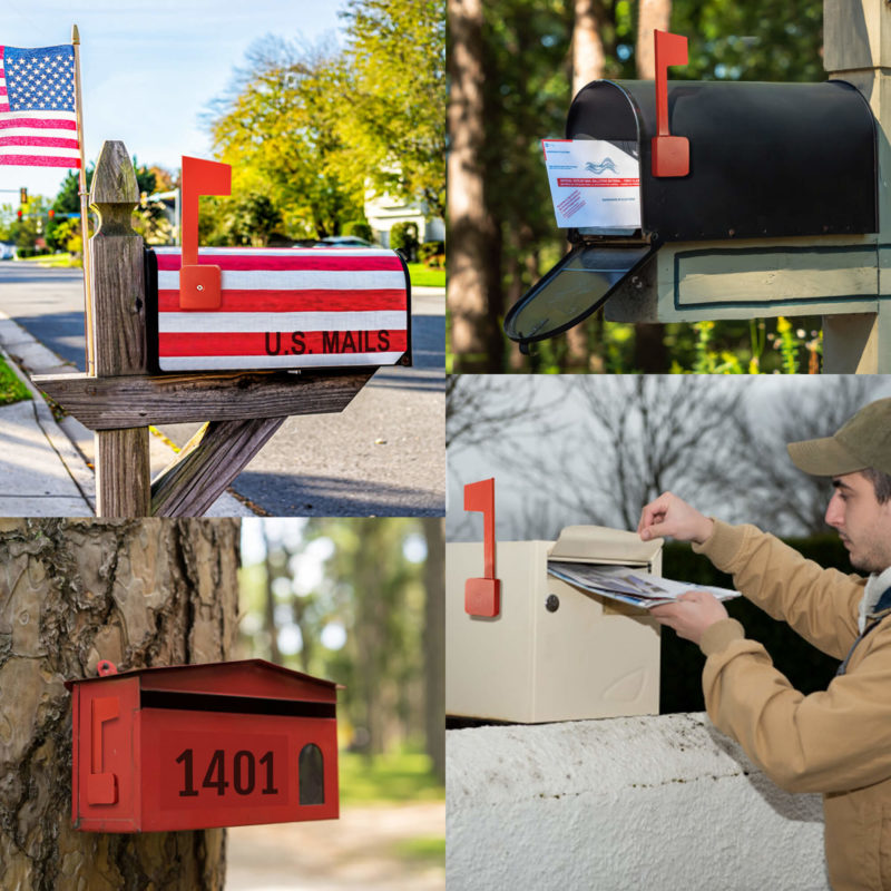 Universal Mailbox Flag - Adhesive Sticker Kit - Image 6