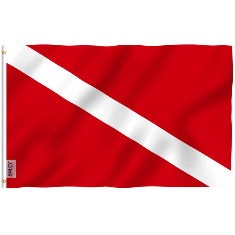Fly Breeze 3x5 Foot Dive Diver Down Flag