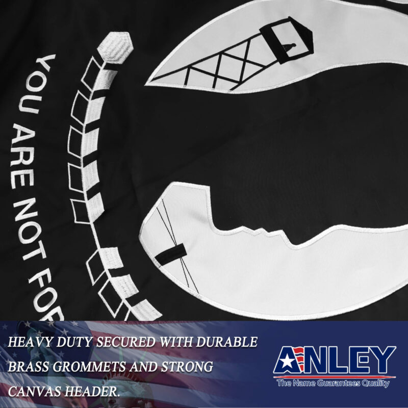 EverStrong Series Embroidered Pow Mia Flag 3x5 Feet - Image 3