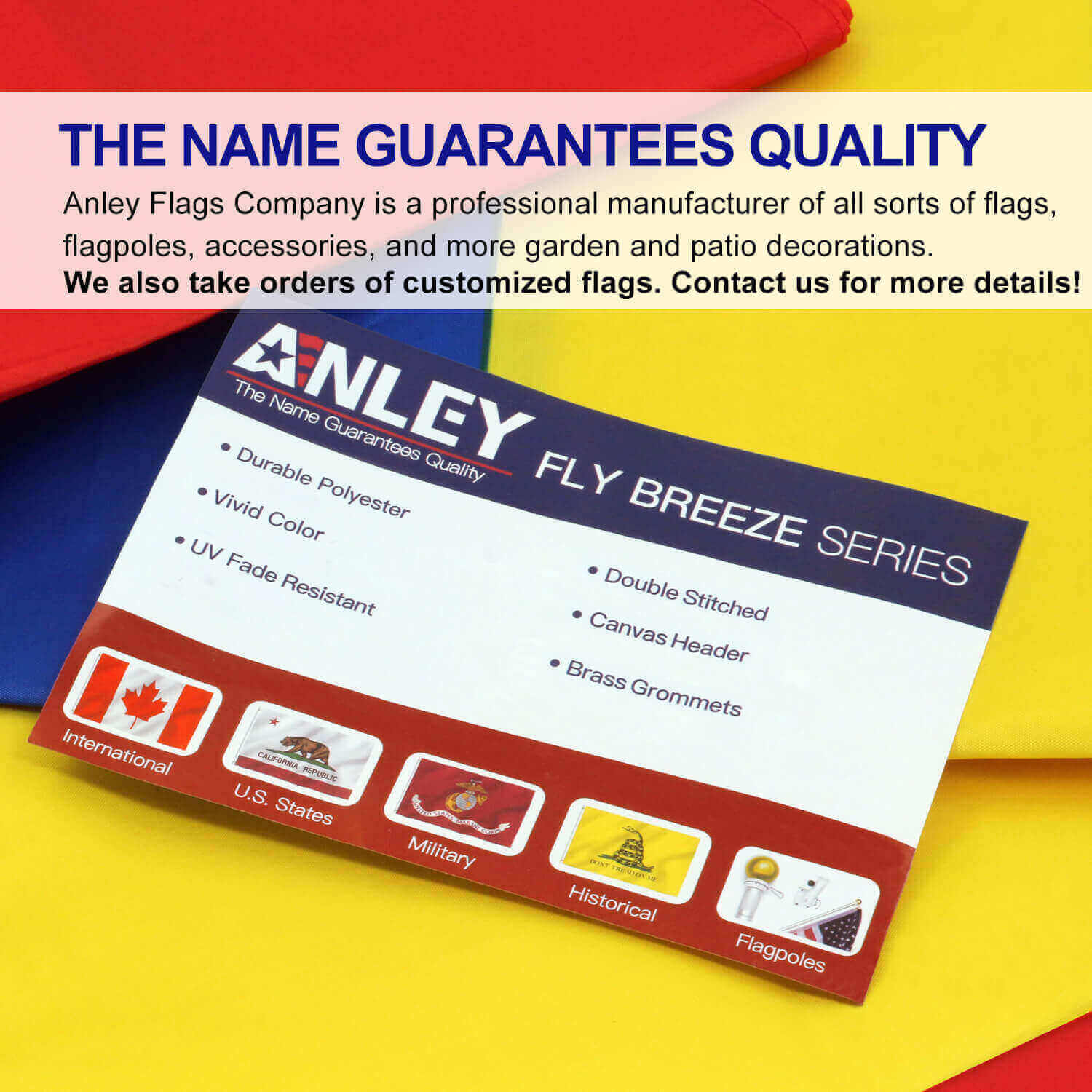 Anley Fly Breeze Bandiera Amicizia America Canada 3x5 Piedi, 100% Poliestere, Colorata E Resistente Allo Sbiadimento, Con Doppia Cucitura