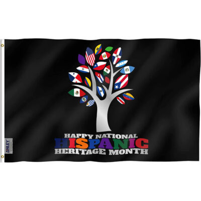 National Hispanic Heritage Month Flag