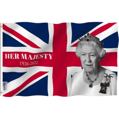 Queen Elizabeth II Memorial Flags