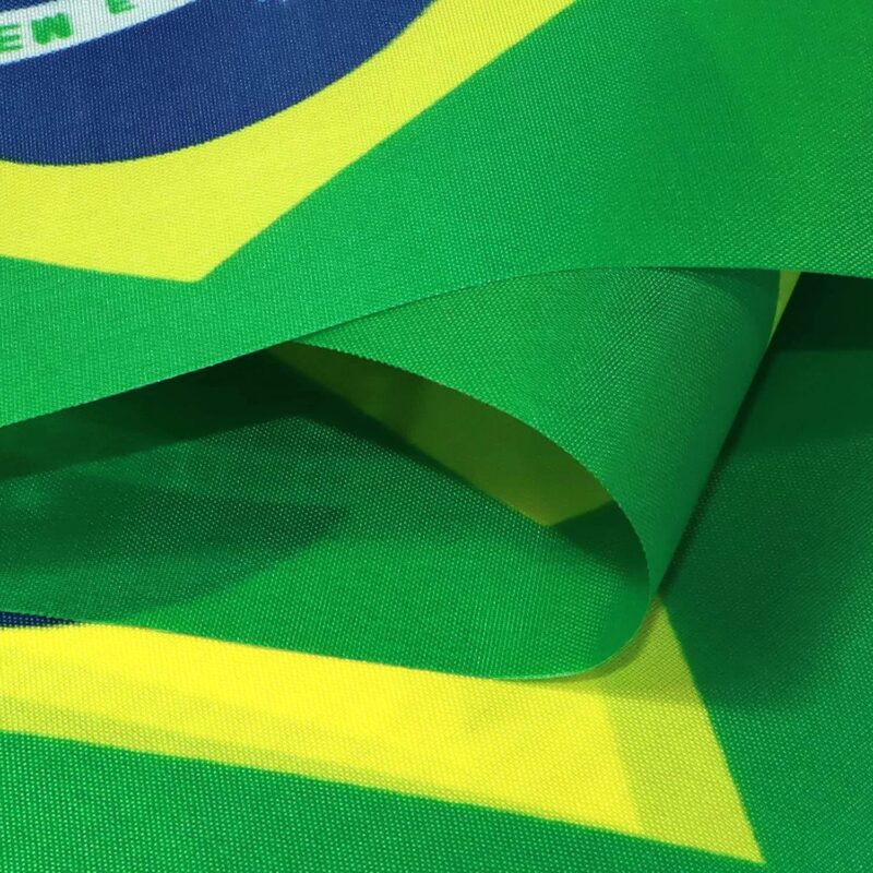 Brazil String Flags Pennant Banners 33 Feet 38 Flags (5.5x8 Inch) - Image 4