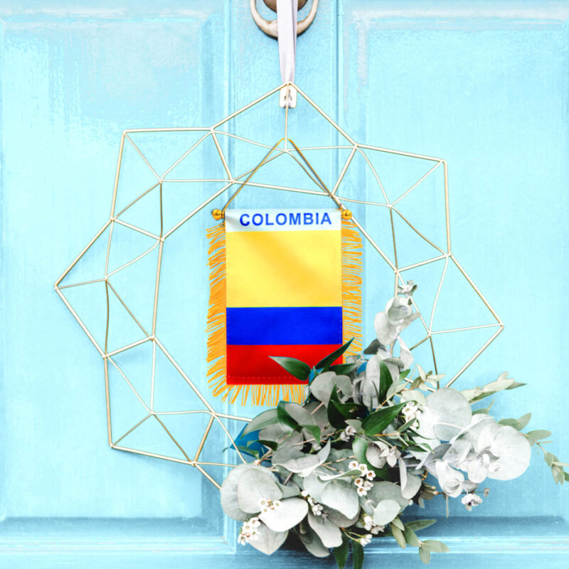 Colombia Window Flag