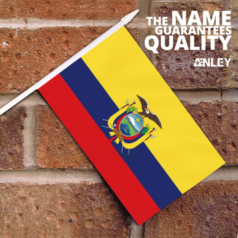 Ecuador Stick Flag