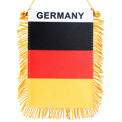 Germany Fringy hanging flag