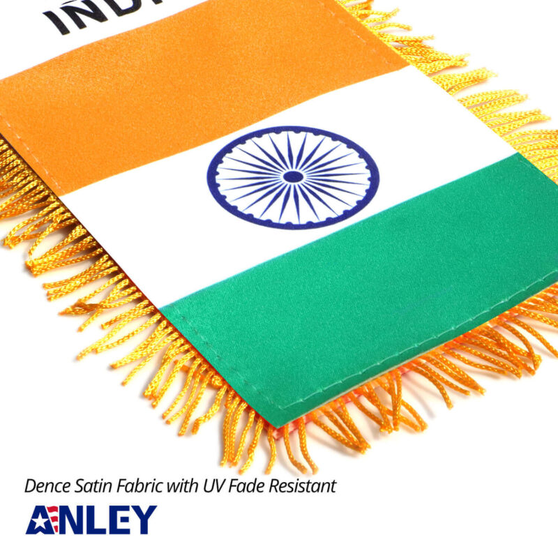 India Fringy Window Hanging Flag