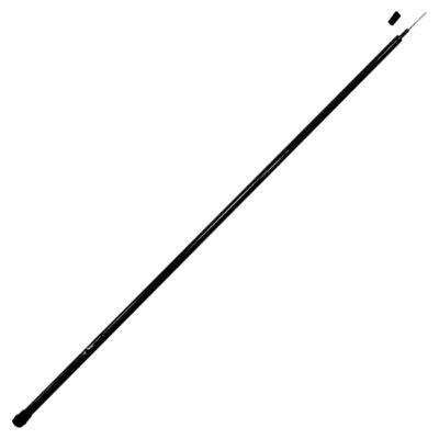 10Ft Telescopic Fiberglass Flagpole-Black