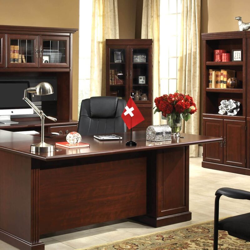 Switzerland Deluxe Desk Flag Set - 6 x 4 Inch - Image 7