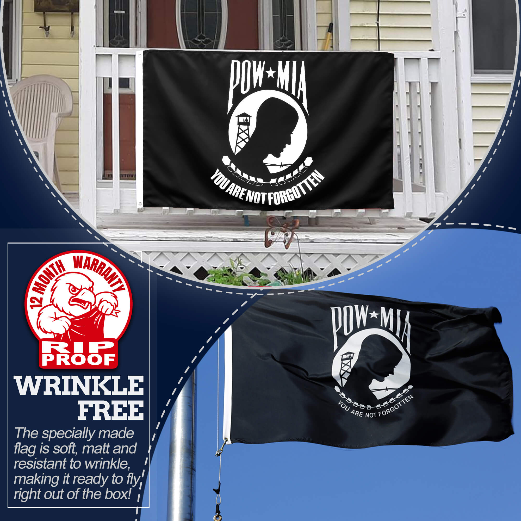 Pow Mia Flag