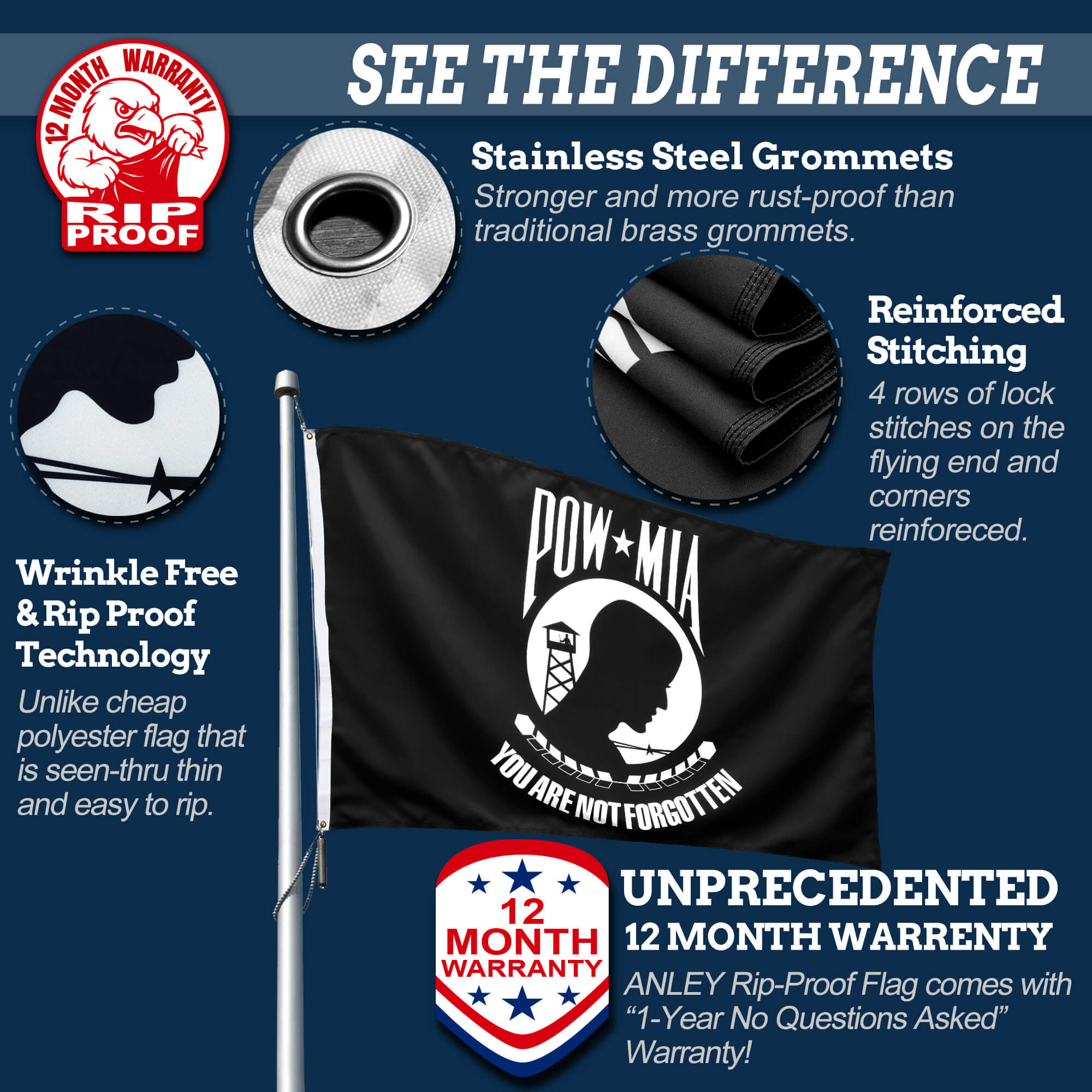 Pow Mia Flag