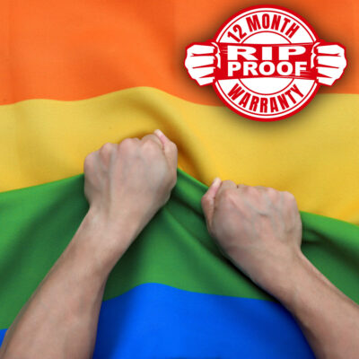 Rip-Proof Technology Double Sided 3-Ply Rainbow Pride Flag 3×5 Foot