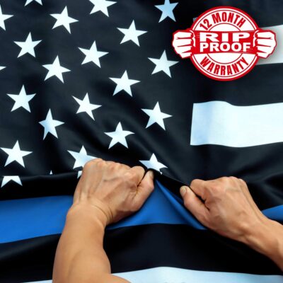 Thin Blue Line USA Flag