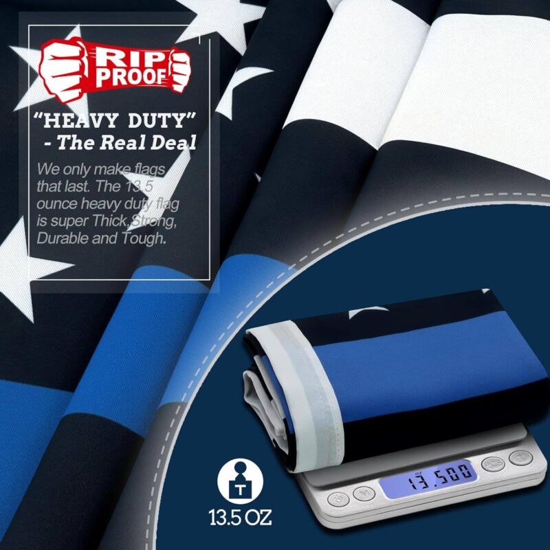 Thin Blue Line USA Flag