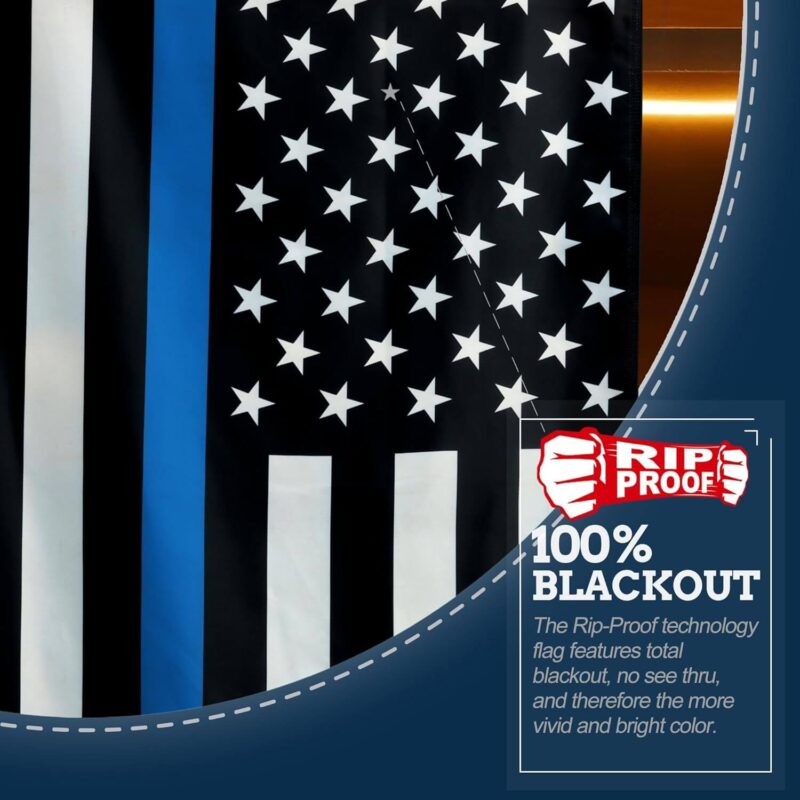 Thin Blue Line USA Flag