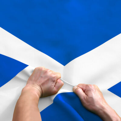Rip-Proof Technology Double Sided 3-Ply Scotland Flag 3×5 Foot
